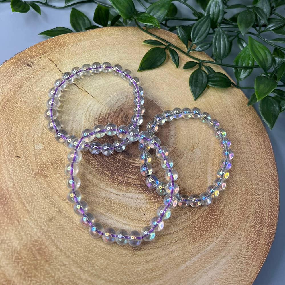 VIE - Venta al por mayor Pulsera de cuentas - Pulsera de cristal de 8 mm5