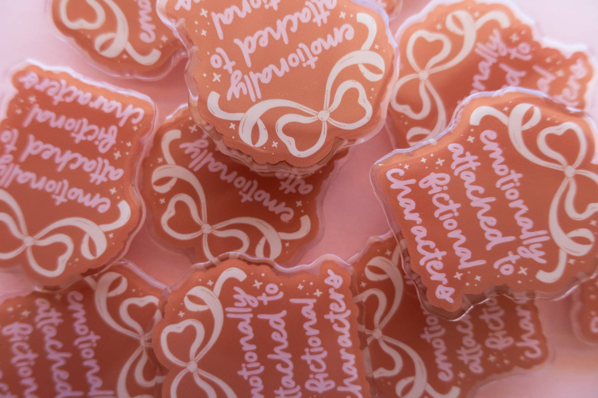 Jollie Ollie Designs - Wholesale Bookmark - Emotionally Attached Kindle Grip2