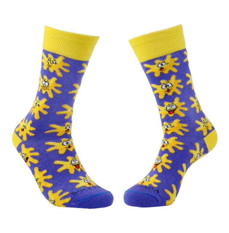Sock Panda - Wholesale Socks - Kids - Crazy Splat Face Socks