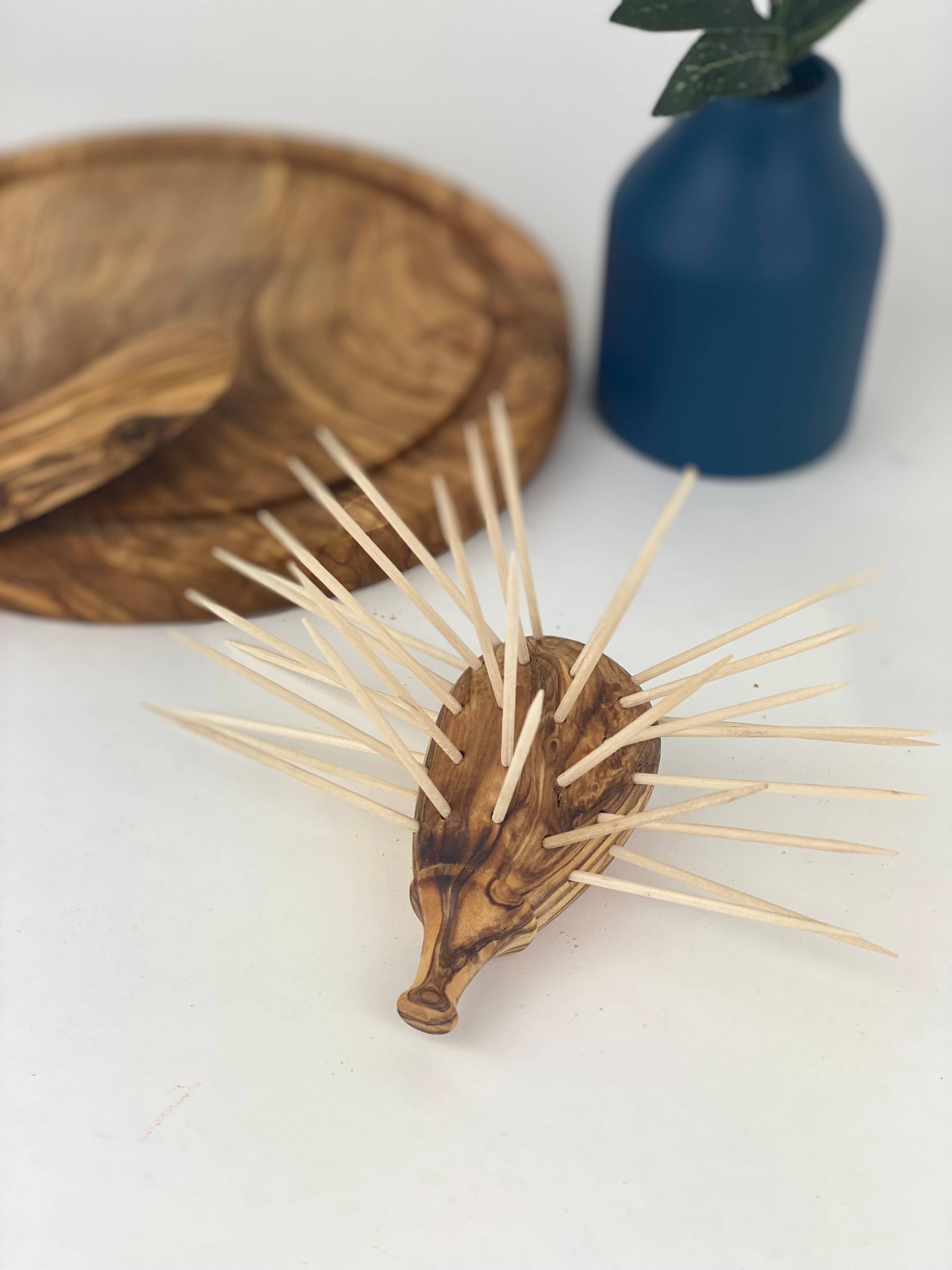 Natural OliveWood - Venta al por mayor Utensilio/dispositivo de cocina - Soporte para palillos de madera de olivo7