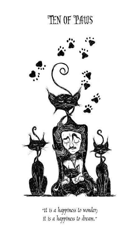 REDFeather - Wholesale Tarot Cards - The Poe Tarot13