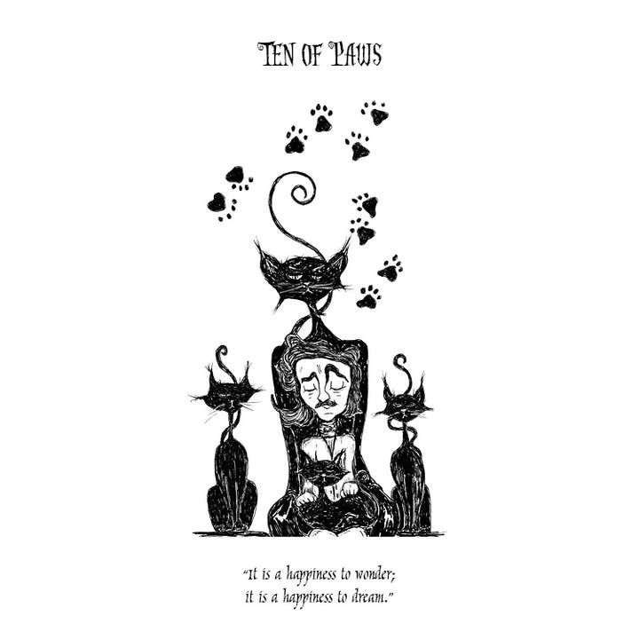 REDFeather - Wholesale Tarot Cards - The Poe Tarot13