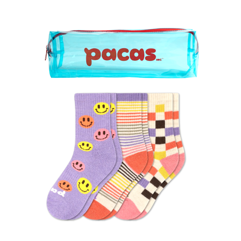 Pacas - Wholesale Socks - Kids - 3 Pack - Kids' Crew Pacas Socks10