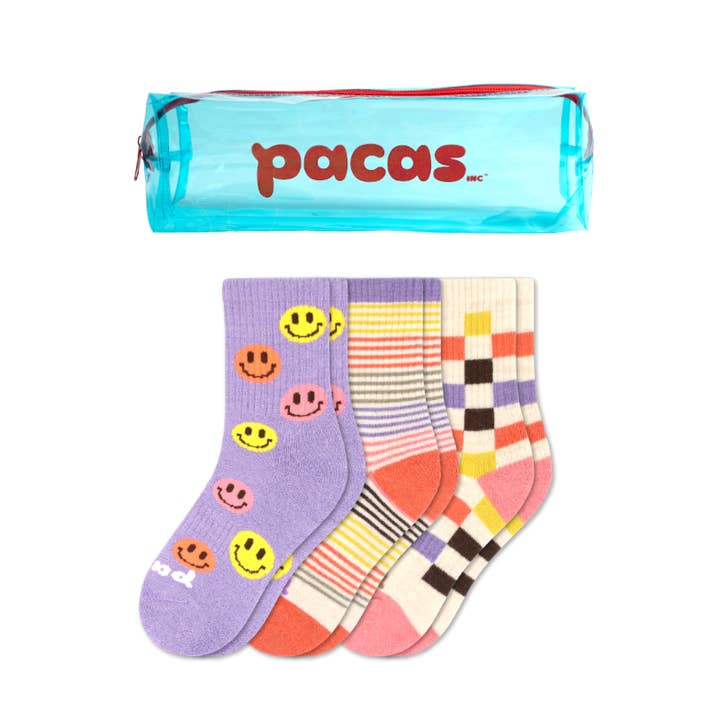 Pacas - Wholesale Socks - Kids - 3 Pack - Kids' Crew Pacas Socks36