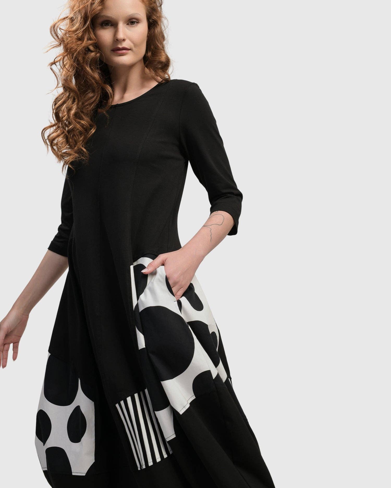 Urban Broadway Cocoon Dress, Mono for wholesale on Faire2