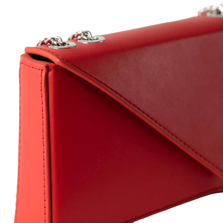veni morgan - Wholesale Clutch Bag - Women's - ori in red leather8