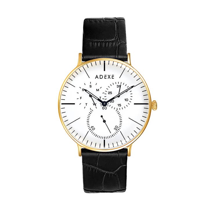 They 1.0 Gold & White für den Großhandel von ADEXE Watches