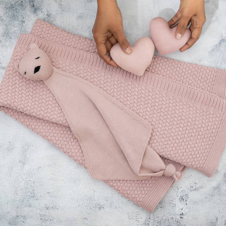Criss Cross - Ensemble pour bébé - Rose camée pour la vente par Pink Lemonade