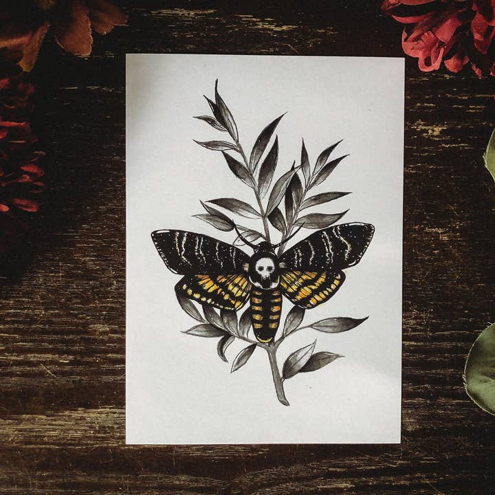 Le Sphinx Tête de Mort | Impression d'art pour la vente par Raicodoll