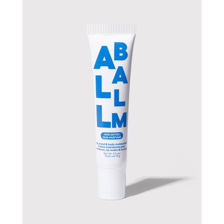 Zizia Botanicals - Wholesale Lip Balm - Zizia All Balm Tube-Unscented Fragrance Free Hand & Lip Balm6