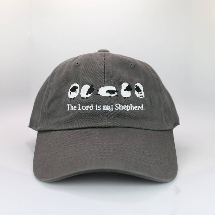 The Lord Is My Shepherd Embroidered Hat for wholesale by Love in Faith
