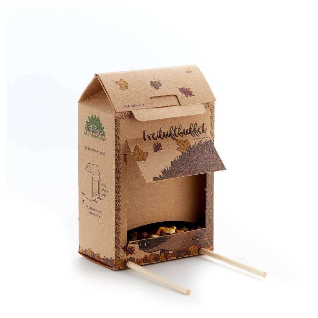 TDJ Stadtgärtner GmbH - Vente Compléments alimentaires – hors chat et chien - Buffet en plein air pour hérissons2