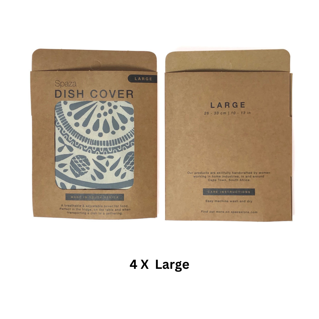Spaza Store - Wholesale Food Storage Wrap/Bag - RETAIL STARTER PACK - Dishcover Multi Pack in Safari Design5