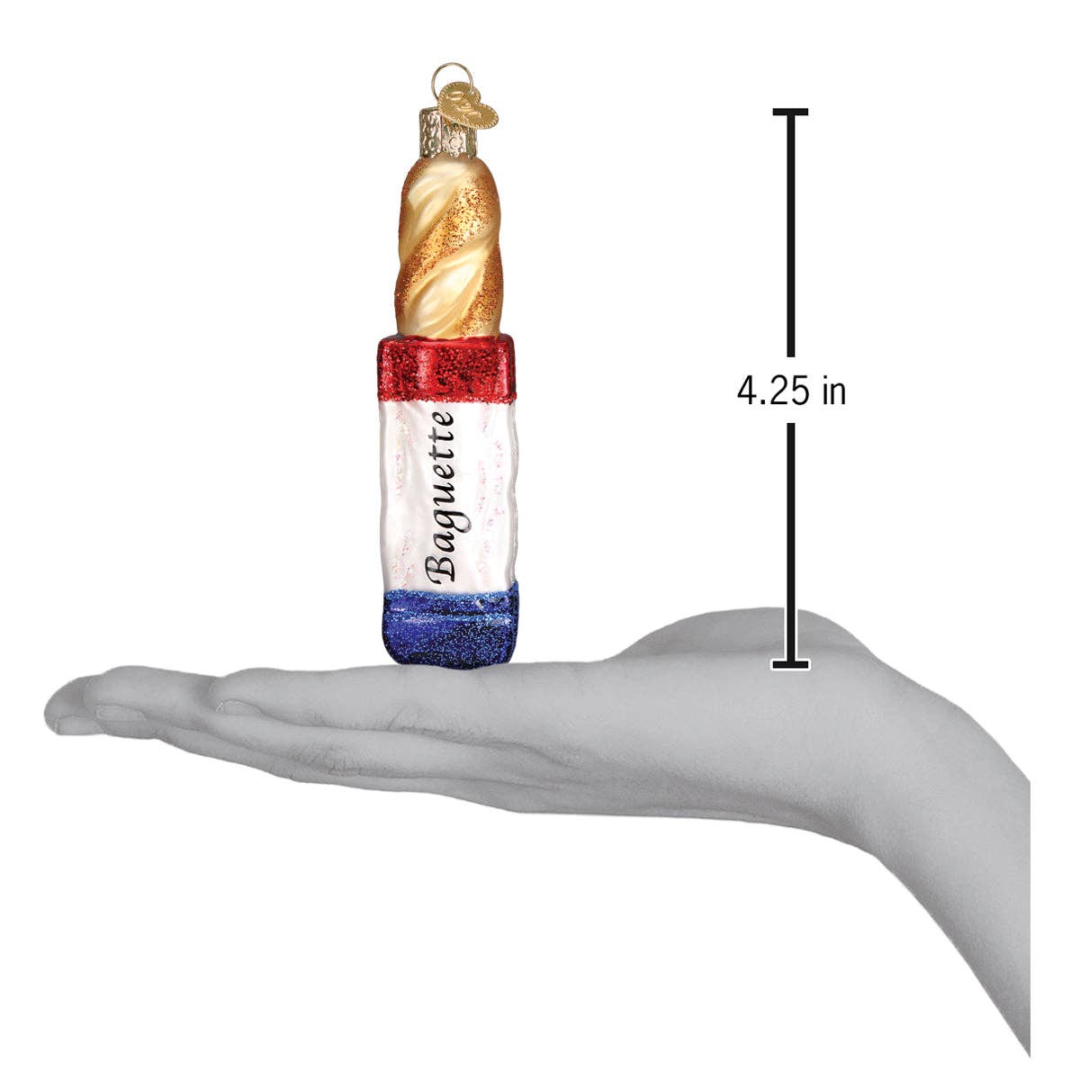 Old World Christmas - Wholesale Ornament - Baguette Ornament4