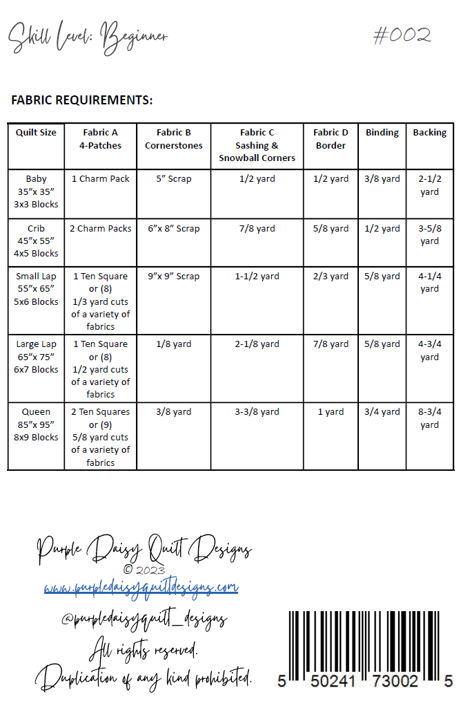 Purple Daisy Quilt Designs - Wholesale Quilt - Patricia Quilt Pattern7