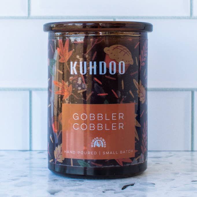 Gobbler Cobbler da 6,5 once - Candela natalizia in edizione limitata per la vendita all'ingrosso da parte di Kuhdoo