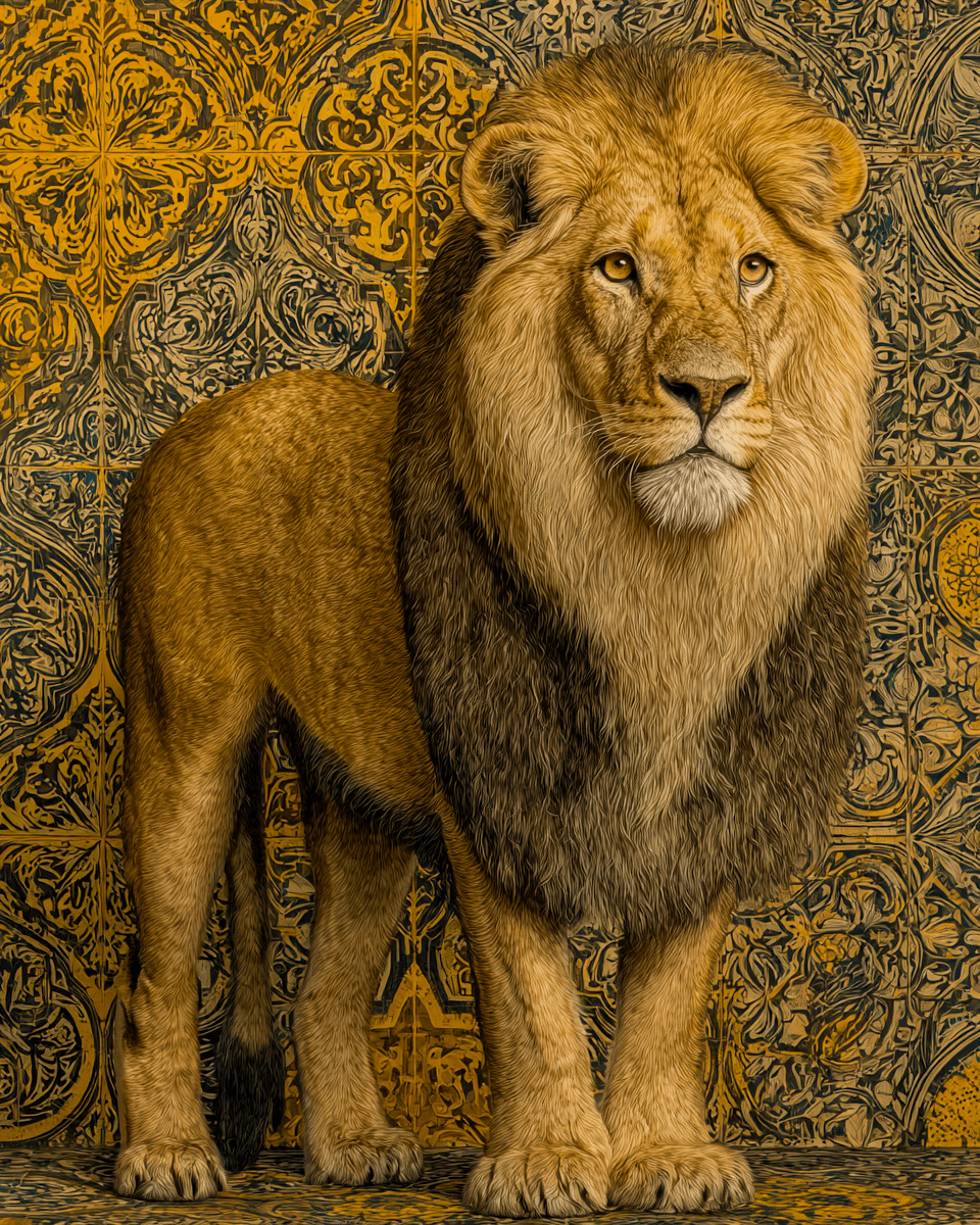 Mowbi – wholesale Art print – Floral Meerkat - Zoo Animals - Biophilic Wildlife Art Print - 8"x10" Artwork for 11"x14" Frame8