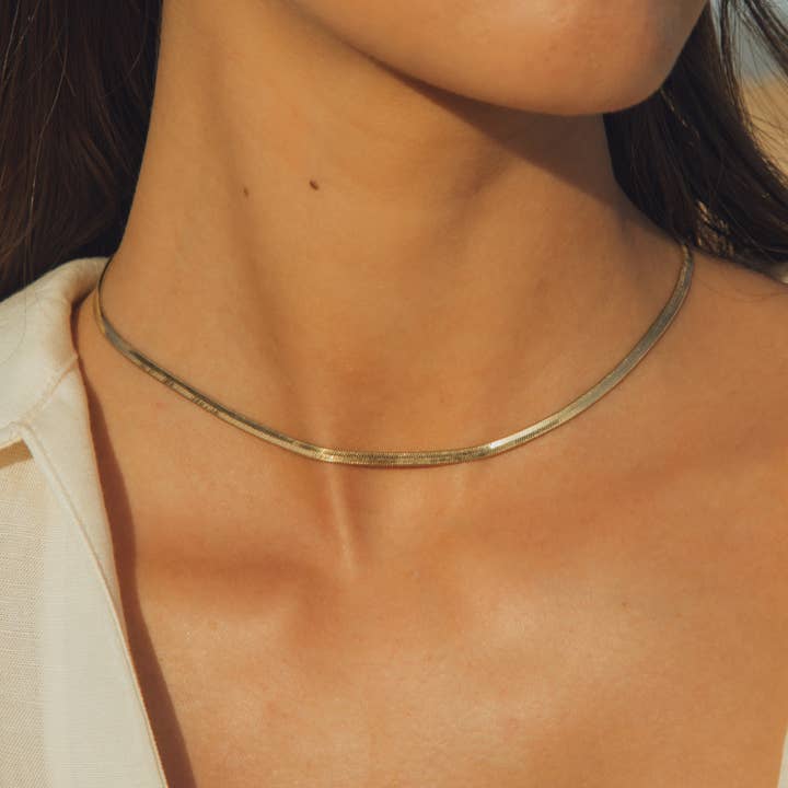 Agapée Jewelry - Wholesale Choker/Collar - Orphée Choker | Jewelry Gold Gift Waterproof