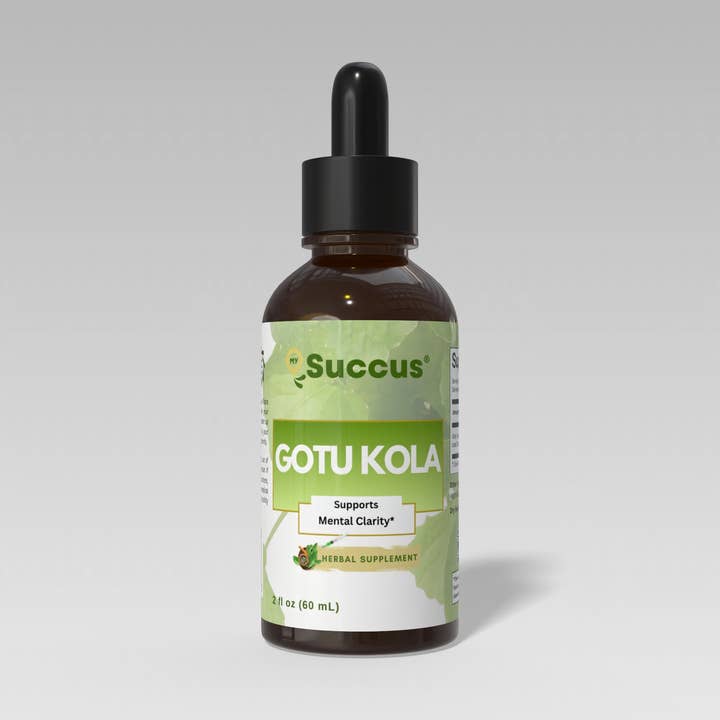 Succus - Vente Teinture - Teinture de Gotu Kola - Favorise la Clarté Naturelle0