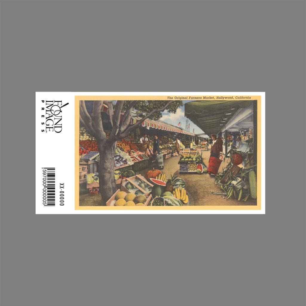 Found Image Press - Wholesale Sticker - Sticker LA-845 Original Farmers Market 1