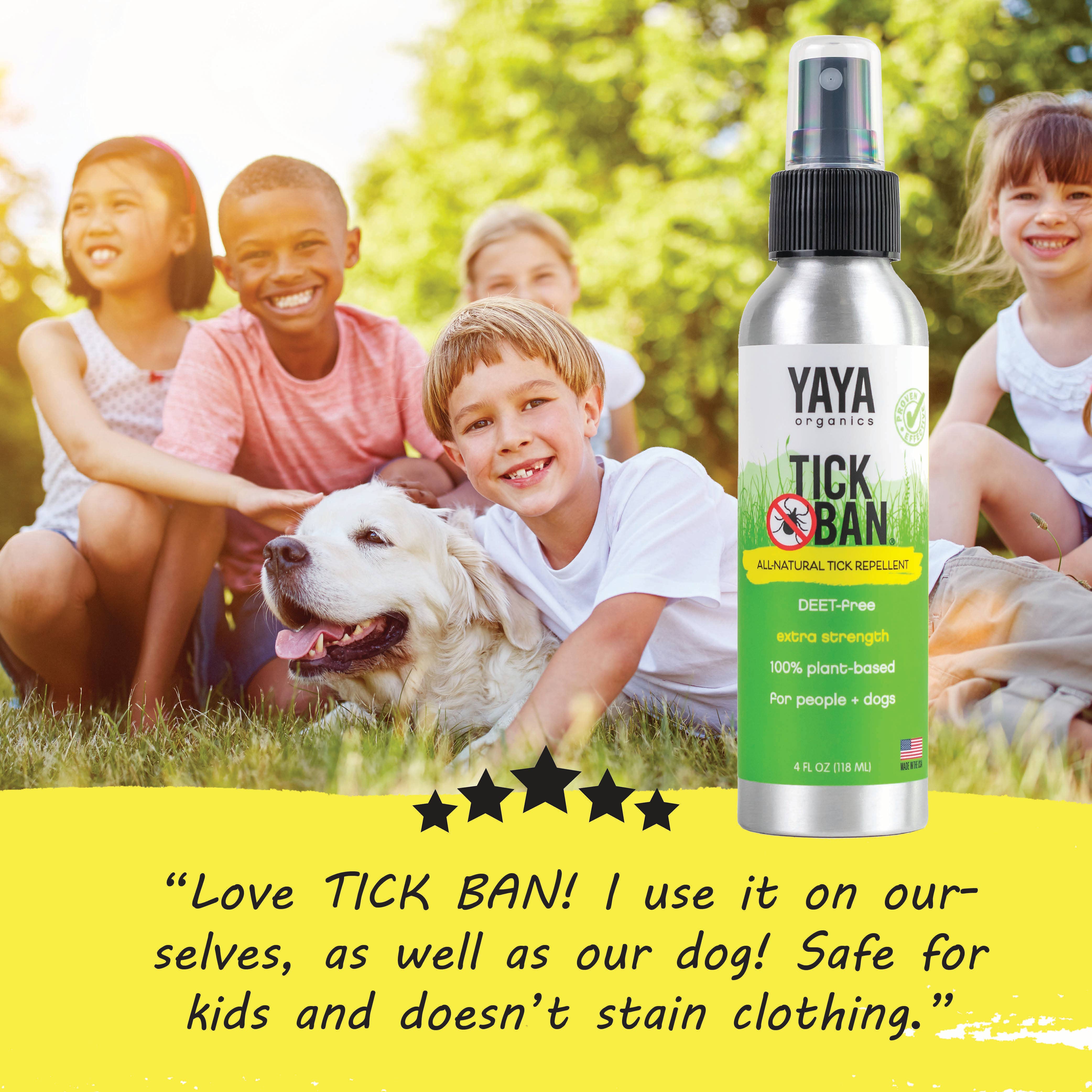 YAYA Organics - Vente Insectifuges - Affichage de comptoir P.O.P. 12 unités répulsif6