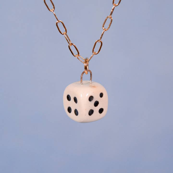 Dice Ceramic Charm Pendant Necklace and other Purchase Wholesale brucia essenze ceramica. Free Returns & Net 60 Terms on Faire trending on Faire.