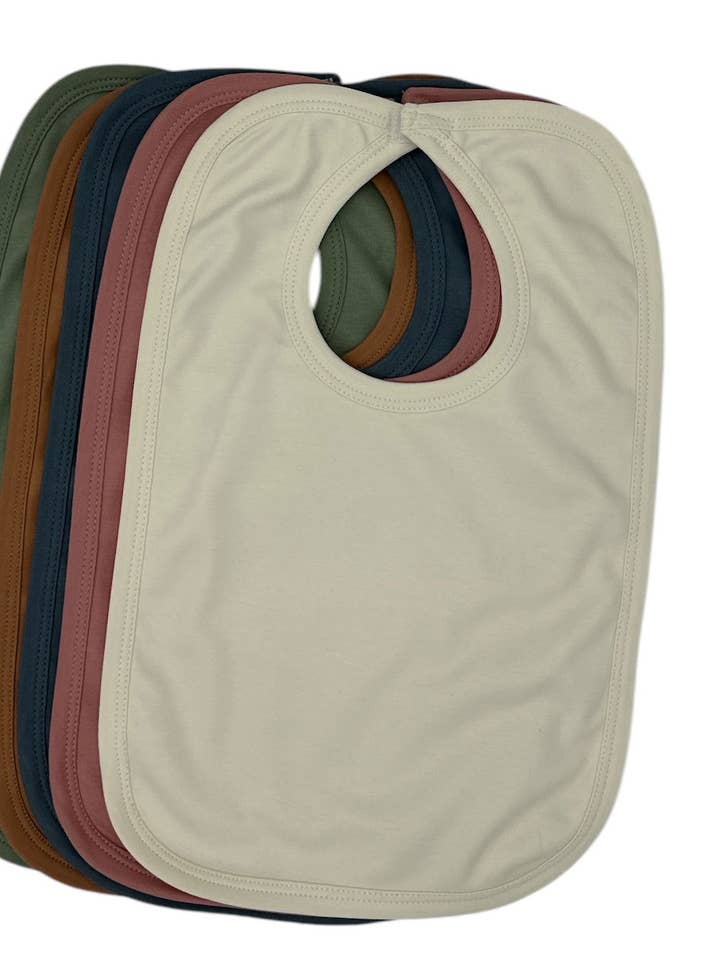 Bavoirs pour bébé en coton biologique, doux, bavoirs pour bébé vierges, bavoir biologique pour la vente par MONAG