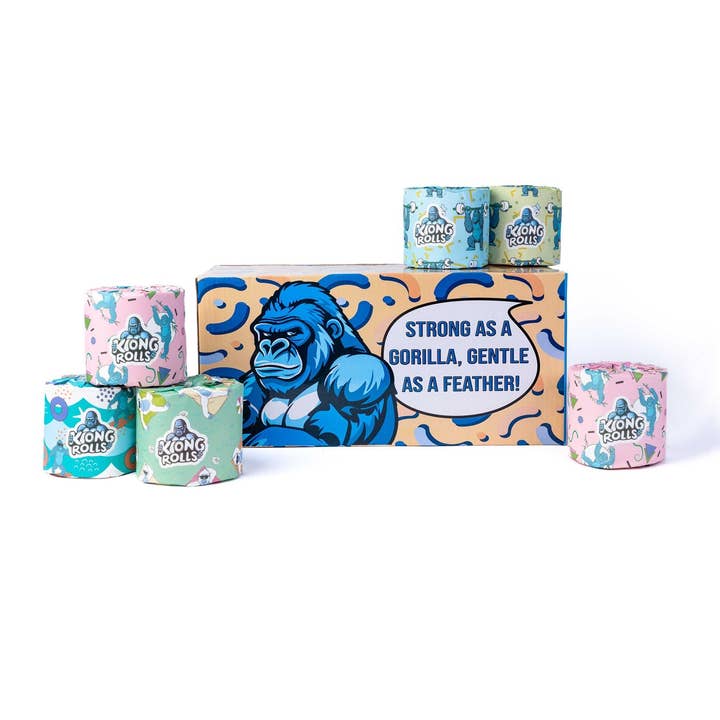 100% Premium Bamboo Toilet Paper for wholesale by KONG