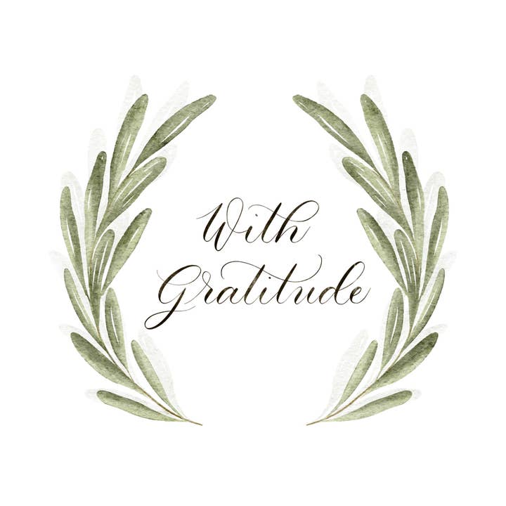 Blue Skies Lettering - Wholesale Gift Tag - Gift Tag Variety Pack (Square)11