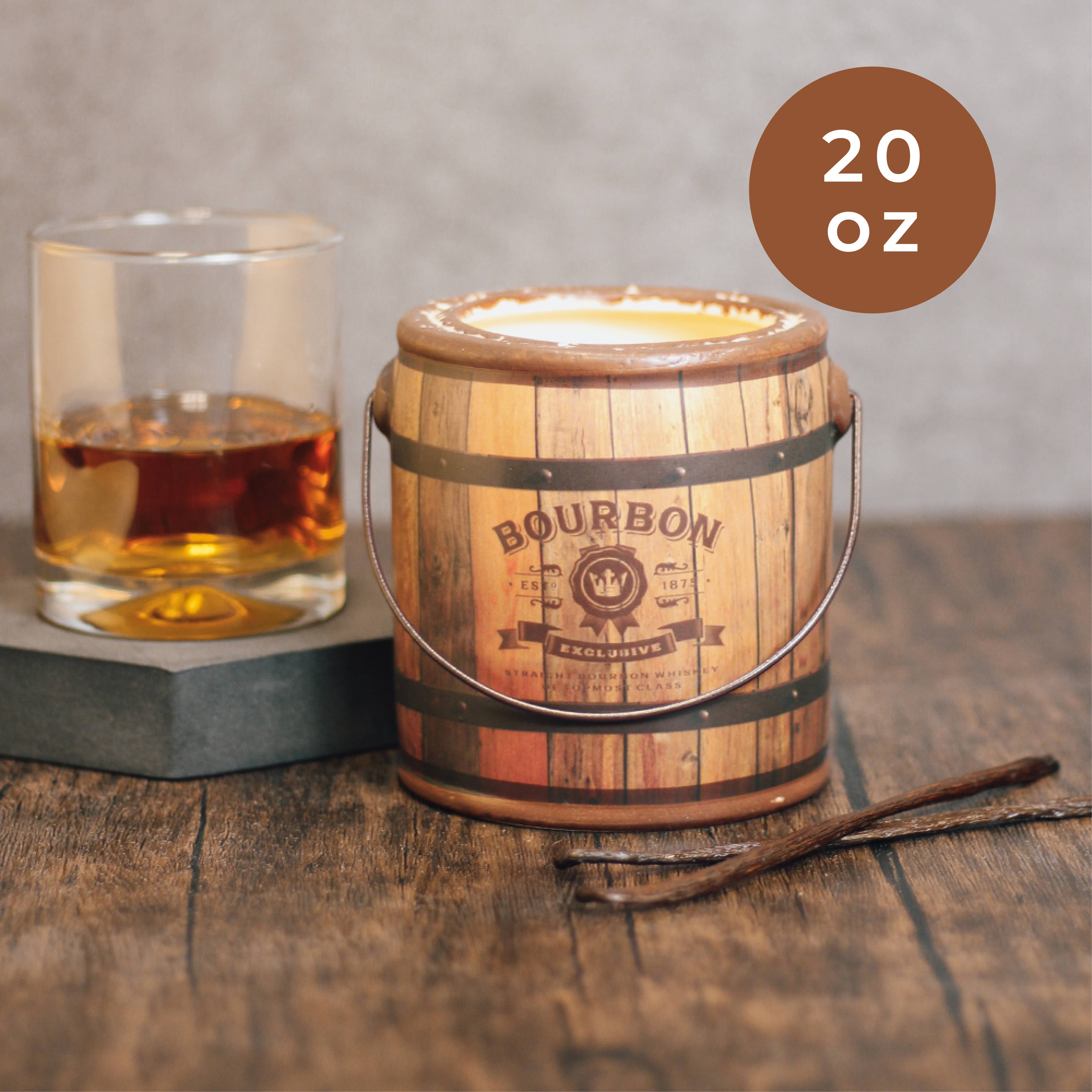 A Cheerful Giver - Vente Bougie en bocal - Bougie Farm Fresh (20 oz.) — Vanilla Bourbon1