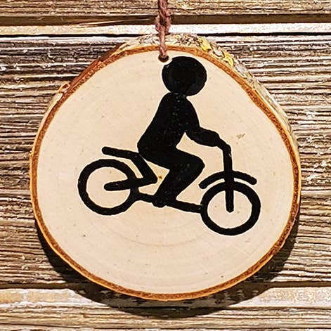 Bike Ornament (Small) for wholesale by Abnormal Creations