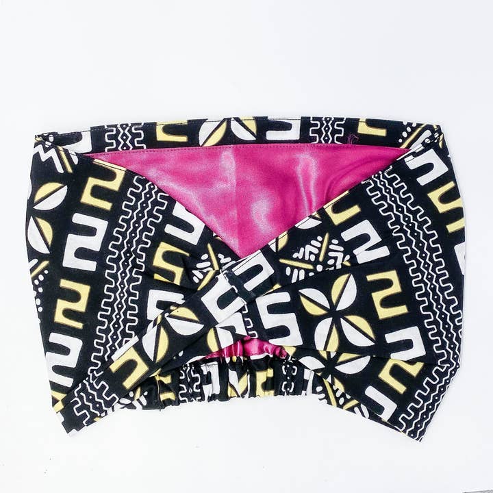 Vanilla Bean Open Crown Turban for wholesale by You Go Natural