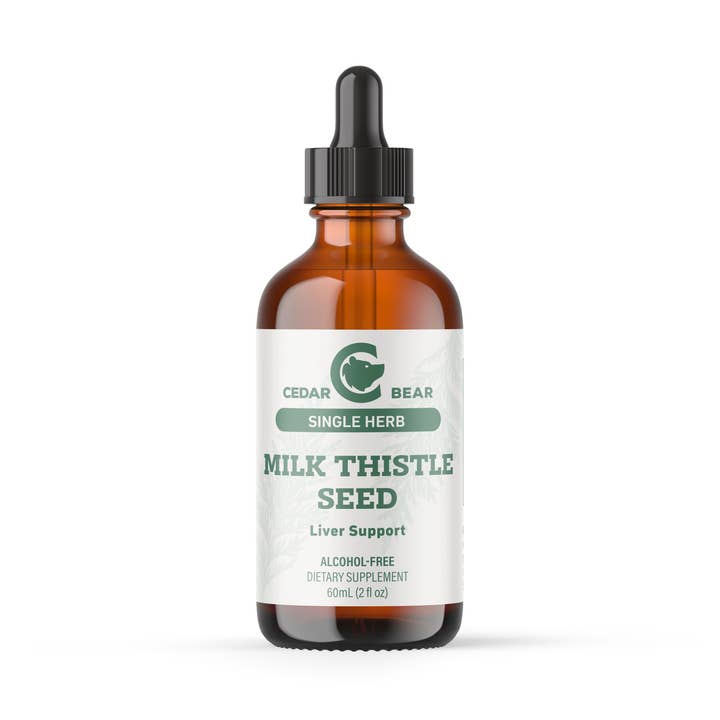 Milk Thistle Seed (Single Herb) for wholesale by Cedar Bear Naturales