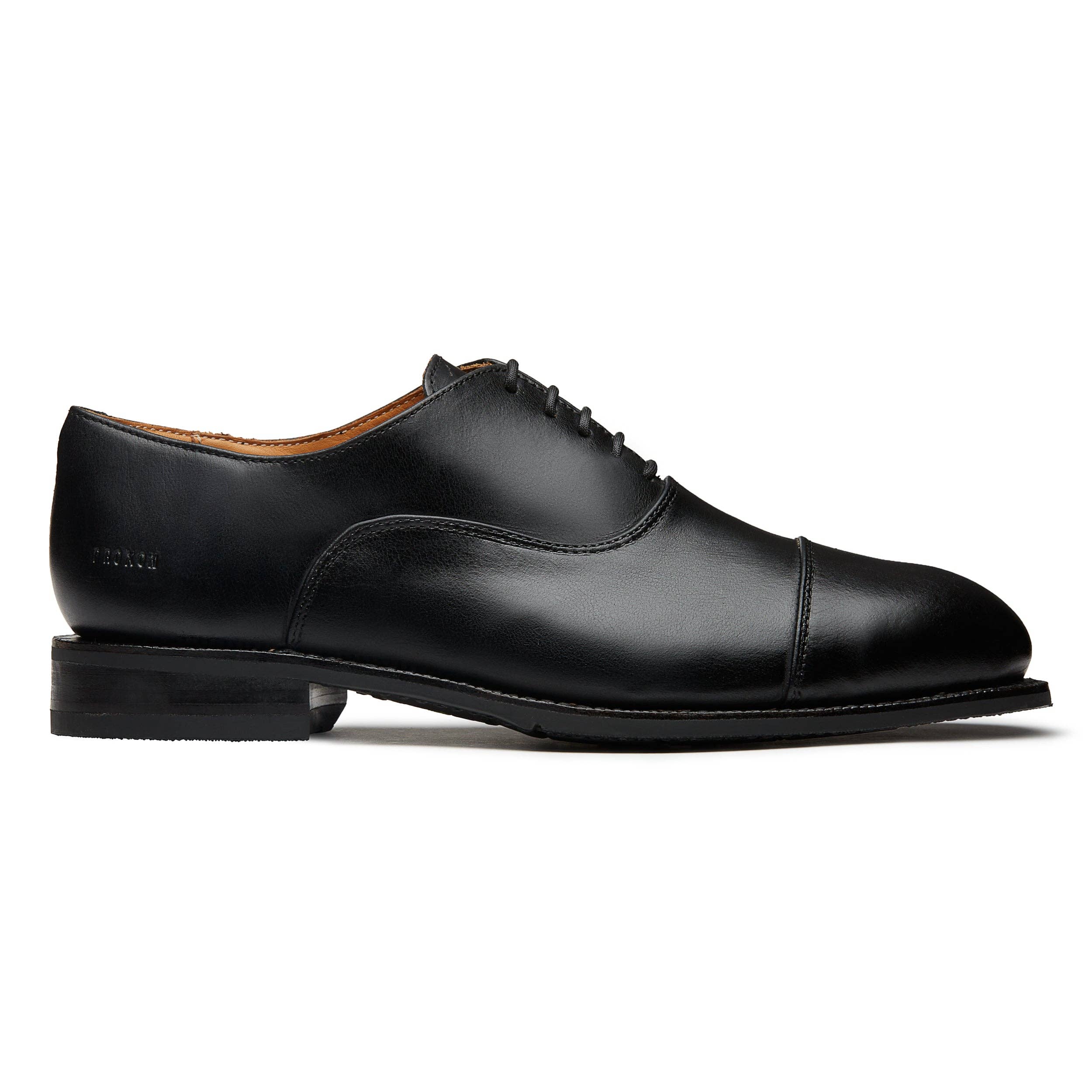 PROXON PREMIUM WORKWEAR – wholesale Oxford shoes – Men′s – EXECUTIVE STEEL TOE SHOE CEO BLACK0
