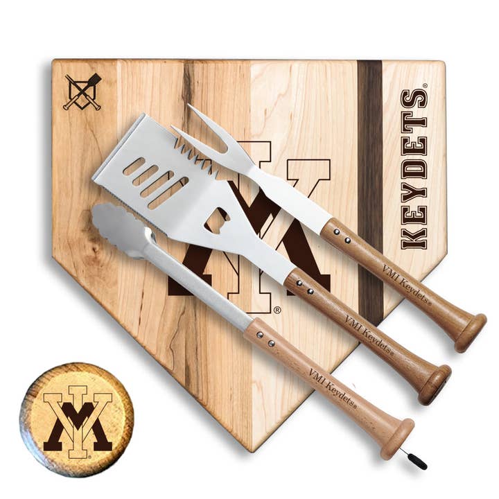 Baseball BBQ - Wholesale Outdoor grill tools - VMI "Silver Slugger" Combo Set1