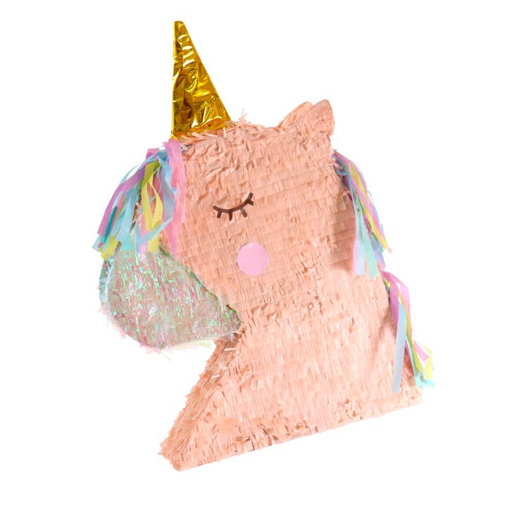 Multi Colors Pinata Unicorns & Rainbows - 45x50cm for wholesale on Faire