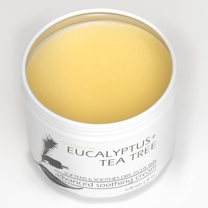 Balm of Gilead - Venta al por mayor Pomadas/bálsamos/cremas curativos - Crema de eucalipto y árbol de té, calmante, para aliviar la picazón, 4 onzas3