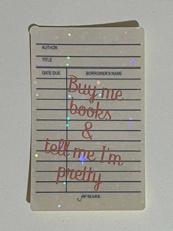 Funny Book Lover Sticker for Bookish Gift Ideas for wholesale by Avenue Cute