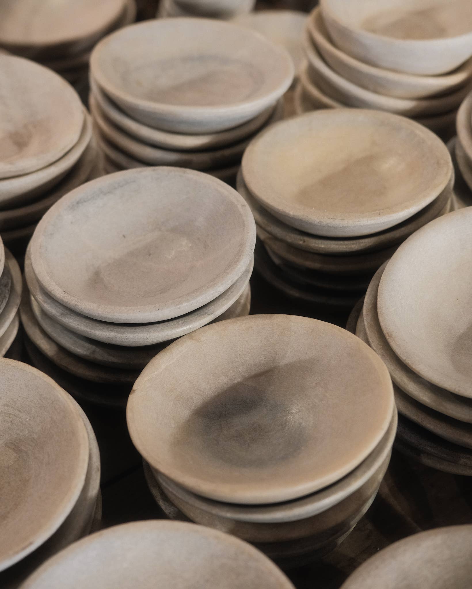 Golden Oldies Antiques – wholesale Decorative plate/dish/bowl – Hand-Carved White Marble Bowl – Available in 6", 8", and 12"2