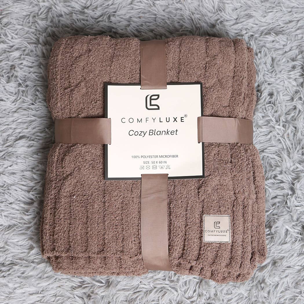 Fashion City - Wholesale Throw Blanket - Braided Cable Knit Luxury Soft Throw Blanket16