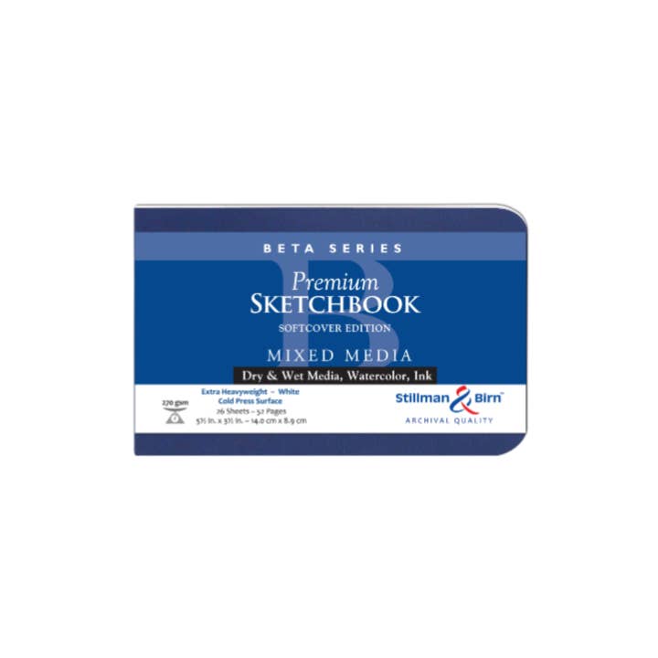 Exaclair - Wholesale Sketchbook/Sketchpad - Stillman & Birn Mixed Media Sketchbook - Beta Series