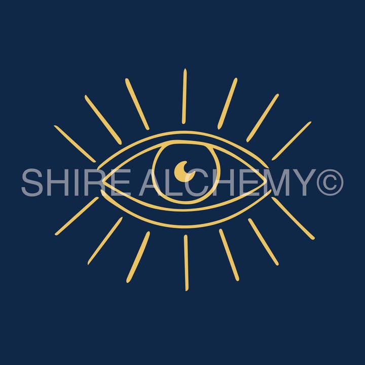 Stampa artistica Evil Eye per la vendita all'ingrosso da parte di Shire Alchemy