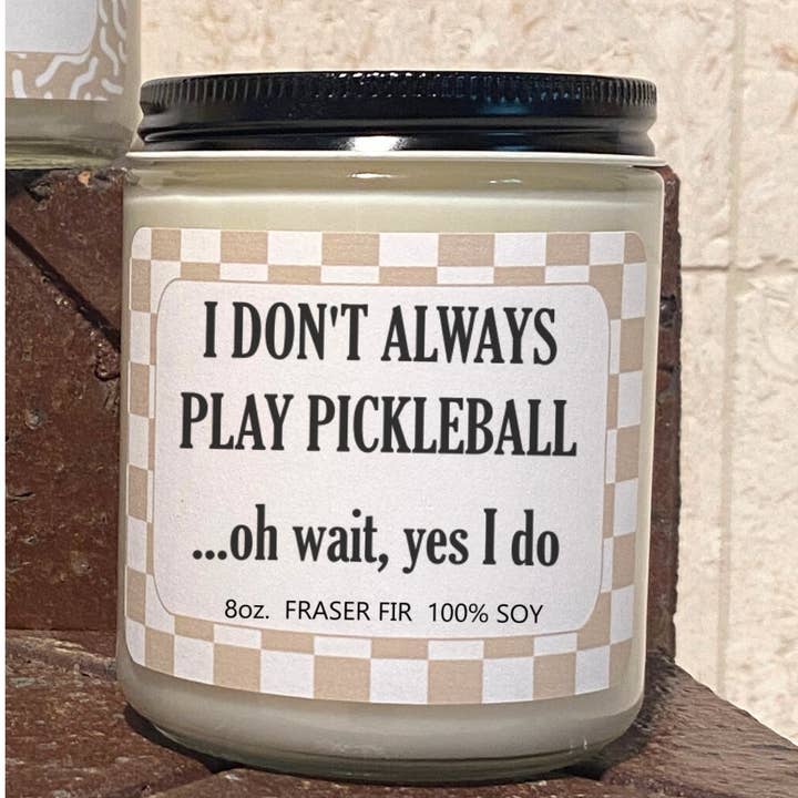 Pickleball, no siempre juego a Candle para venta al por mayor de Geez Louise Goods