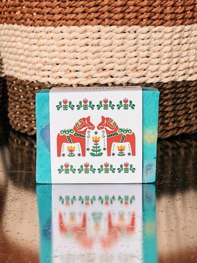 Natural Soap Collection, Dala Horse, 9/ctn for wholesale by Talla Imports