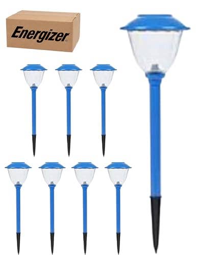 OutdoorSolarOutlet – wholesale Outdoor/lawn light – Energizer 8 Pack Solar Pathway LED Lights Outdoor-Stainless Steel 15 Lumen2