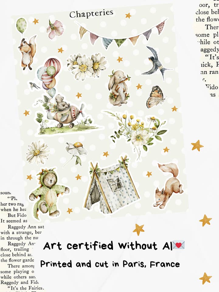 Stickervel - Bosfeest - S-275 voor wholesale door Chapteries