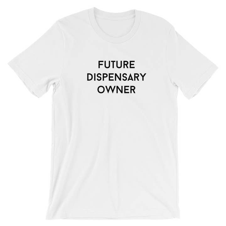Future Dispensary Owner Unisex Short Sleeve Jersey T-shirt for wholesale by Remedy Rich