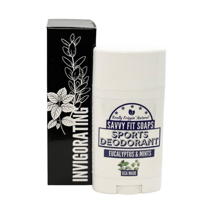 SPORTS Deodorant for wholesale by Savvy Fit Soaps