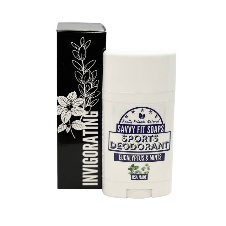 SPORTS Deodorant for wholesale by Savvy Fit Soaps