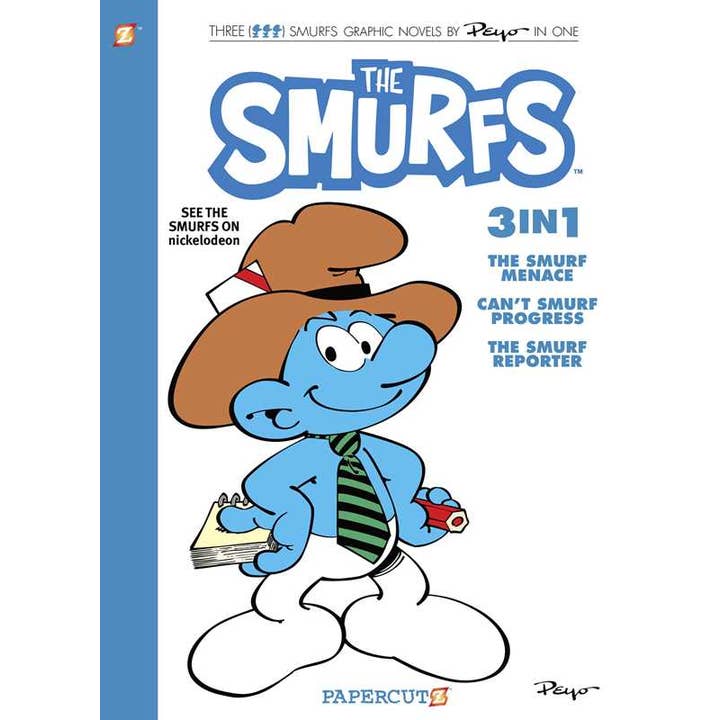 Simon & Schuster - Wholesale Book - Kids - Smurfs 3 in 1 Vol. 8 by Peyo